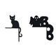 thumbnail image 1 of Letrero Metal para Esquina Puerta Halloween (gato), 1 of 6
