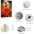 thumbnail image 2 of ZHONGYUTONG Abstract Girl Canvas Wall Art Woman in Flower Field Paintings Prints Elegant Artwork for Girl's Room Bedroom Framed (20.00" x 30.00"), 2 of 6