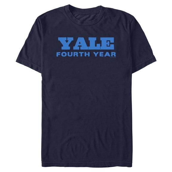 Mens Yale University Four Year Logo T Shirt