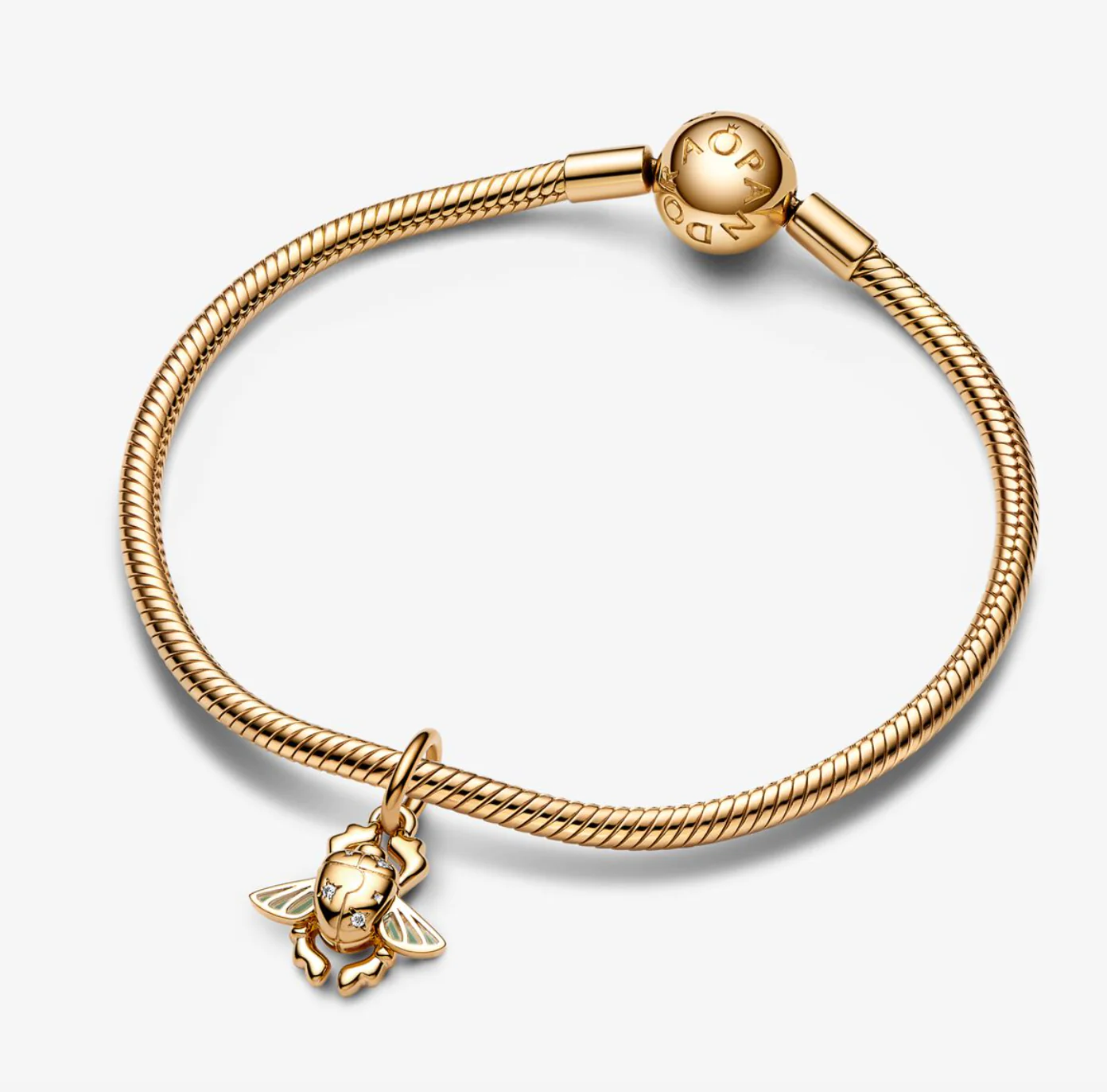Pandora Disney Aladdin Scarab Beetle Dangle Charm