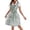 Green, variant on Women's German Festival Dirndl Dress, Short Sleeve Stage Performance