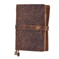 thumbnail image 4 of FlyFlise Leather Vintage Embossed Pattern Travel Journal Notebook Lined Blank, 4 of 8