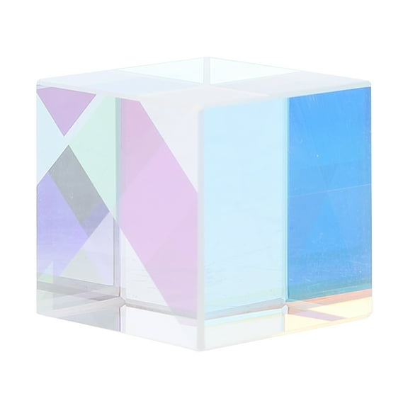 ifundom Square Optical Glass Crystal Prism for Photography, Decoration, Light Refraction, Science Experiments and Visual Effects