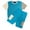 Aqua, variant on Men’s 2-piece Crew neck T-Shirt with Matching Cargo Shorts Set