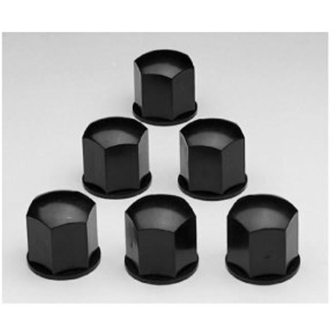 Dexter Axle D6GK7140600 Plastic Lug Nut Covers, Black