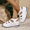 thumbnail image 4 of Shoes For Women Sneakers Clearance Canvas Sneakers Fashion Comfortable Casual Walking Flat Loafers, 4 of 6