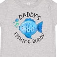thumbnail image 4 of Inktastic Daddy's Fishing Buddy with Cute Blue Fish Boys or Girls Baby T-Shirt, 4 of 5