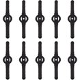 thumbnail image 1 of Jinsinto Plastic Edger Blade,10 Pcs,replace For Cordless Grass Trimmer Tool Set black, 1 of 5