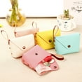 thumbnail image 4 of Cartera Corta Simple Para Mujer Con Correa De Mano Cartera Pequeña De Color Monedero Con Llave ANGGREK YR32422, 4 of 8