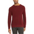 thumbnail image 2 of Suéter Waffle Henley Kenneth Cole para hombre rojo mediano, 2 of 2