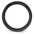 thumbnail image 2 of Ceramic Black Edge 8mm Wedding Band Ring Man Fancy  For Dad Mens  For Him, 2 of 11