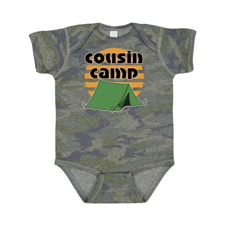 

Inktastic Cousin Camp Summer Reunion Gift Baby Boy or Baby Girl Bodysuit