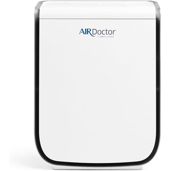 Airdoctor AD2000 Air Purifier for Small Rooms, Covers 305 Square Feet, 13.85x6.6x18.72 in., White, 1-Pack