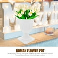 thumbnail image 6 of Masteelf Creative Flower Pots Wedding Plastic Flowerpot Floral Succulent White, 6 of 7