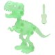 thumbnail image 1 of juego de dinosaurios que brillan en la oscuridad, esqueletos de dinosaurios para armar, juguetes para niños., 1 of 8