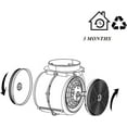 thumbnail image 4 of Range Hood Machine Replacement Charcoal Filter Model (USGDCF-Y) for Tieasy Range Hood GD17 TD17, 4 of 4
