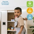 thumbnail image 6 of ECR4Kids Play Kitchen Refrigerator, White Wash, 6 of 9