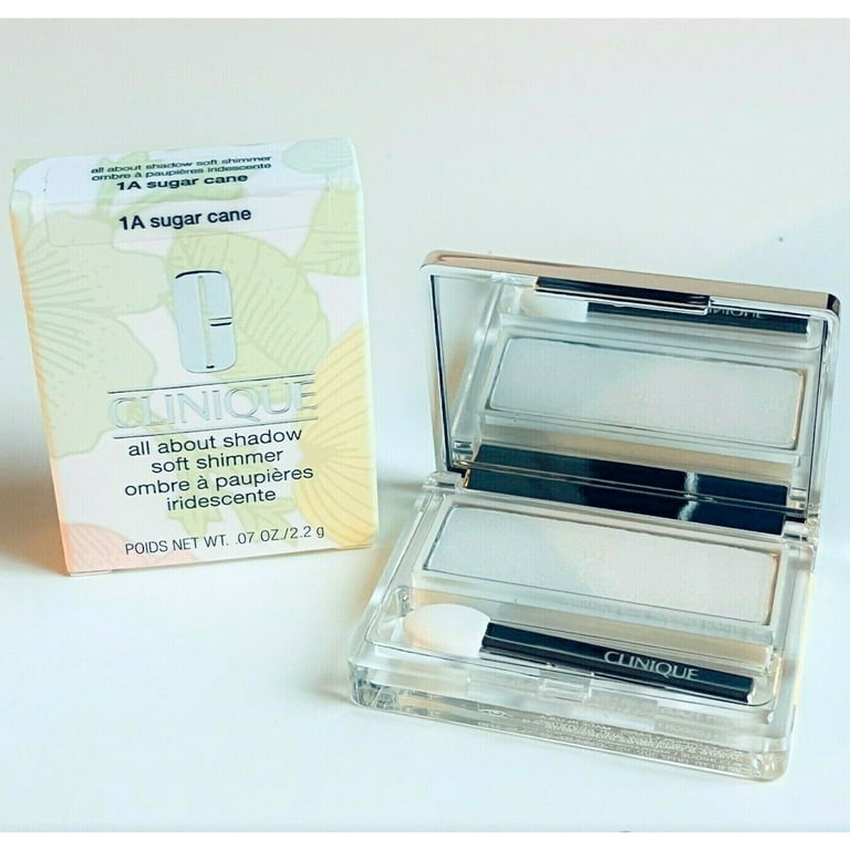 Clinique All About Shadow Soft Shimmer 1A Sugar Cane .07 Ounce