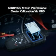 Obdprog Mt401 أداة تعديل الكتلة أداة تشخيص السيارات الماسح الضوئي أدوات المعايرة رمز القارئ