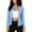 Light Blue, variant on IUYRTFE Women's Long Sleeve Open Front Blazer with Lapel Collar Slim Fit Casual Work Jacket