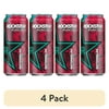 (4 pack) Rockstar Punched Watermelon Energy Drink, 16 fl oz, 1 Count Can