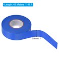 thumbnail image 2 of Unique Bargains 1'x147' PVC Flagging Tape Non-Adhesive Neon Marking Tape for Tree Survey Boundaries, Blue 4 Pack, 2 of 4