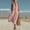 🔥 Pink, variant on Sentmoon Draped Dress Formal Dress Summer 2026 Regular Fit Going out Dresses for Women with Pockets for Beach Vacation S-3XL