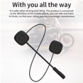 thumbnail image 2 of Comunicación Altavoz Auriculares Auriculares para casco de motocicleta compatibles con Bluetooth Barbie Nuevos Originales, 2 of 9