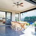 thumbnail image 6 of Sofucor 52" Smart Ceiling Fan, Compatible with Alexa/Google/App, 3-Color Light 6-Speed Timing Reversible DC Motor, 6 of 9