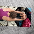 thumbnail image 5 of Butterfly Gym Towel with Storage Bag, 72.8"x26.8", Suitable for Yoga, Pilates, Fitness, etc. - Yoga Blanket, Yoga Mat Towel, Yoga Towels, 5 of 6