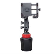 Tuff Tech Extendable Cup Mount Phone Holder for Cars, Trucks, and SUVs