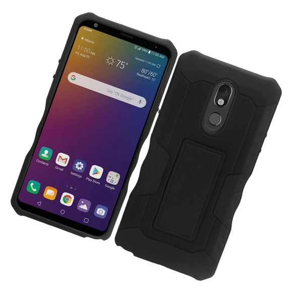 LG Stylo 5 / LG Stylo 5 PLUS Phone Case Hybrid Heavy Duty Rugged Bumper Shockproof Anti Slip Full-Body Protective Case Raised up Edge Armor Drop Protection BLACK Cover for LG Stylo 5 / Stylo 5 Plus