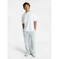 thumbnail image 2 of No Boundaries Piped Fleece Jogger Pants, Men's & Big Men's, 2 of 5
