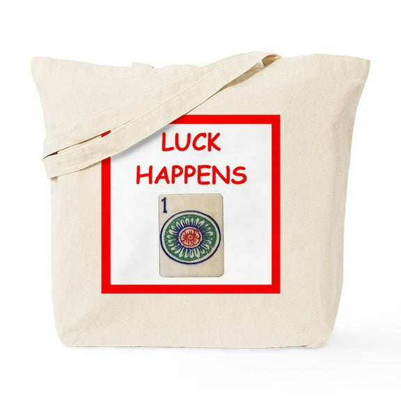 CafePress - Mahjong Tote Bag - Unisex Canvas Tote Bag, Beige, 1-Piece
