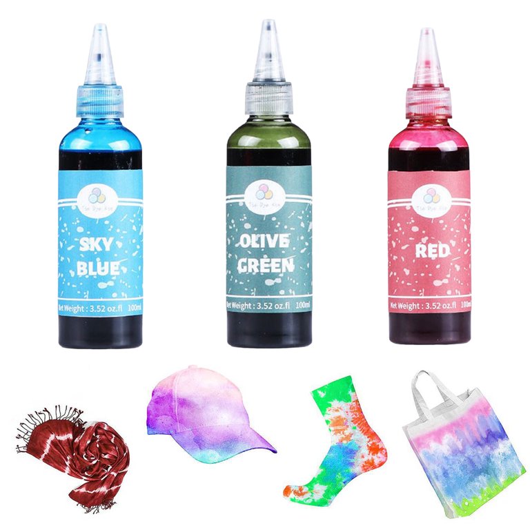 100ml Tie Dye Textile Pigment Paint Color Craft Diy Clothing