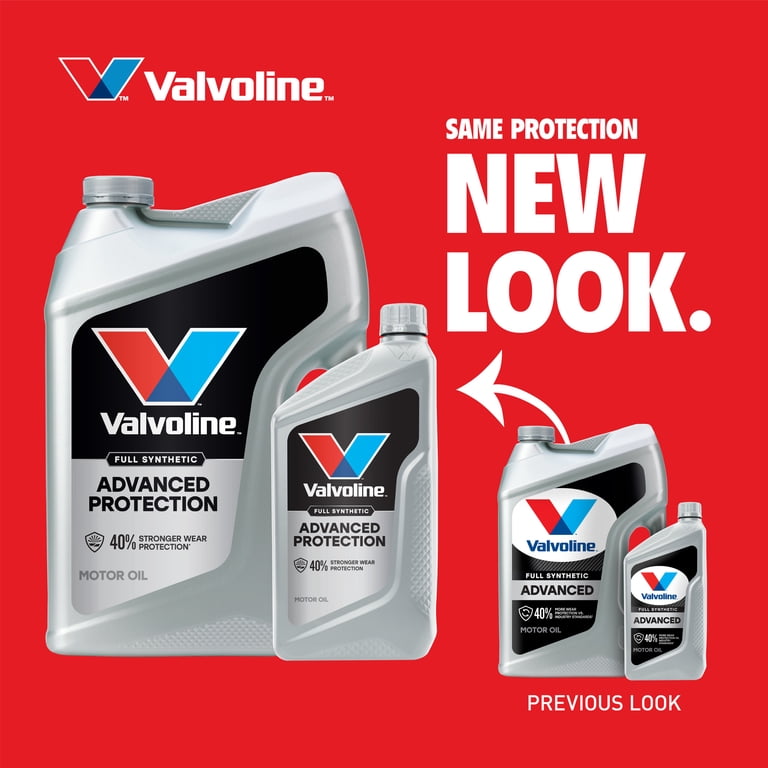 Valvoline, Full Synthetic Motor Oil, 0W-20, 5 Quart - Walmart.com