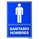 thumbnail image 1 of Letrero Sanitario Hombres Proteccion Civil 1 Pz 25x36 Surtek SES13, 1 of 3
