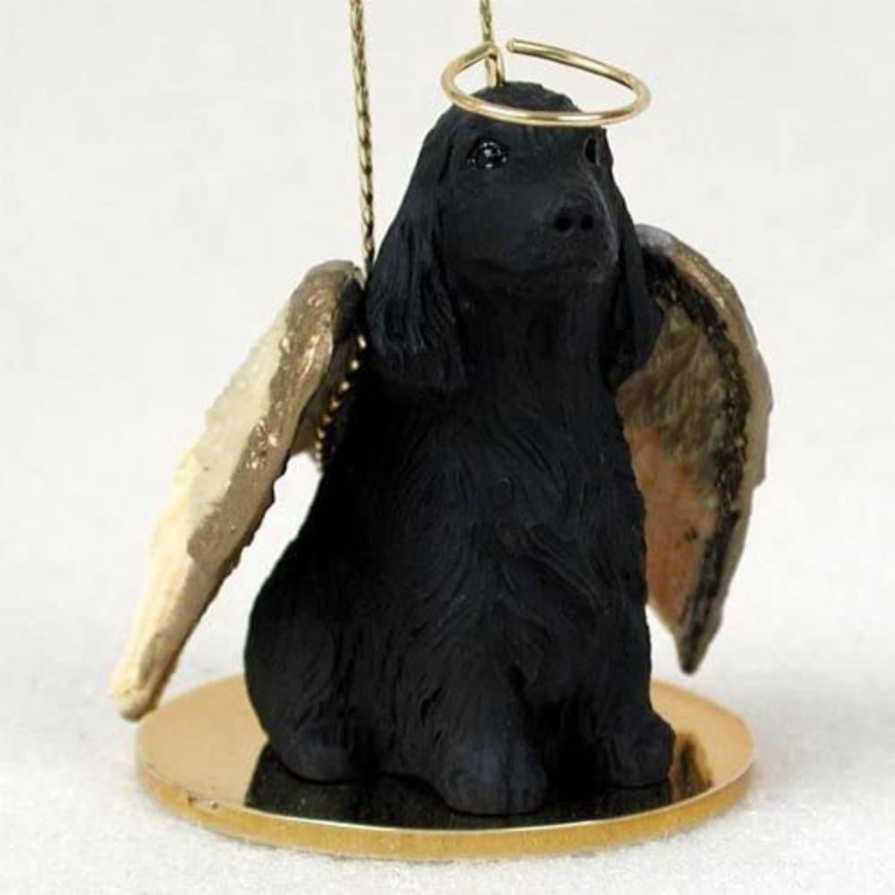MASTIFF dog ANGEL Ornament HAND PAINTED Resin FIGURINE Christmas COLLECTIBLE New 