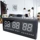 thumbnail image 5 of Reloj Digital ANGGREK Estilo Innovador de Moda para El Hogar Color Verde, 5 of 7