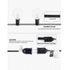 thumbnail image 4 of Luces Exterior, 15metros 25+2 Focos Vidrio, 4 of 4