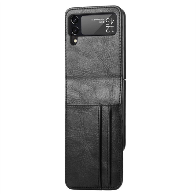 EGNMCR Phone Case Multifunctional Leather Case Suitable For Zflip3 Folding Mobile Phone Case Mobile phone shell