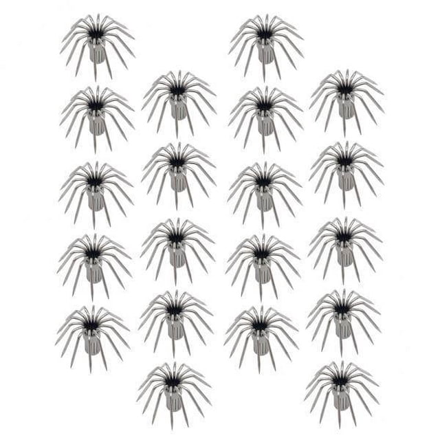 2x 20pcs Señuelos de Calamar Luminoso Capturan Actividades Consejos para en agua de salada