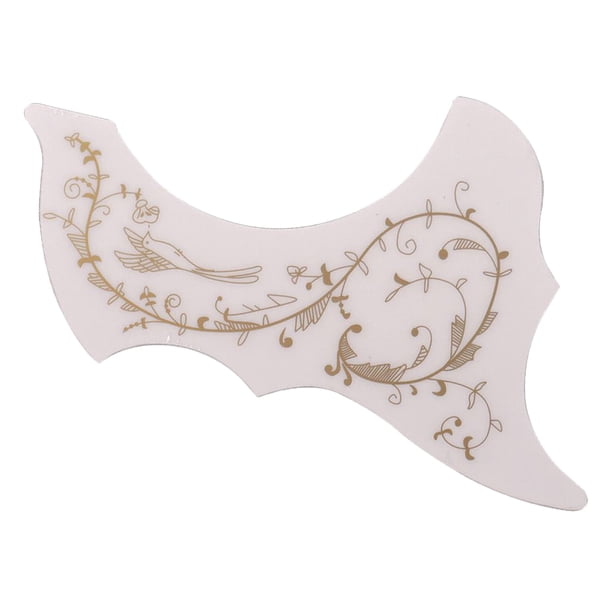 Golpeador De Guitarra Popular Para Zurdos, Placa Antiaraazos, Color Blanco Frío, 40/41'' Sunnimix Piezas de golpeador para zurdos