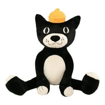 Black Cat Plush Toy, Plush Doll Comfortable Creative Hugging Toys, Room Decoration, Soothing Toys for