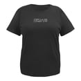 thumbnail image 1 of Playera George para Dama, con Estampados en Frente de Frases Negro Talla M, 1 of 4