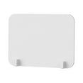 thumbnail image 2 of Panel divisor Deflector de resistente Pantallas protectoras Protector contra estornudos Divisor de escritorio para mostrador Centro de pruebas Blanco shamjiam panel divisorio, 2 of 8
