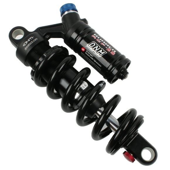 DNM All-Mountain Rear Shock Absorber with 4-Way Adjustable System, 550lbs Spring Rate, 190mm Length, AL-7075 Construction for AM/FR/DH Bikes