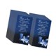 thumbnail image 4 of 50 tarjetas de condolencia con mensajes emotivos "Siempre en nuestros corazones" (Centro de mesa) azul, 4 of 9