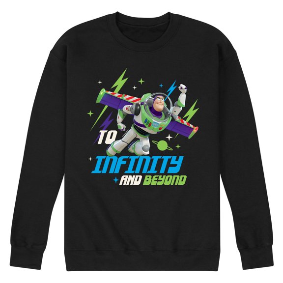 Disney - To Infinity And Beyond Men's Graphic Fleece Sweatshirt
