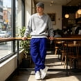 thumbnail image 6 of Rexolia Mens Designer Cargo Sweatpants Relaxed Multi Pocket Drawstring Waist Straight Leg Casual Blue L, 6 of 9
